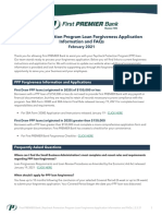 02 03 2021 PPP Loan Forgiveness Application Information and Faqs