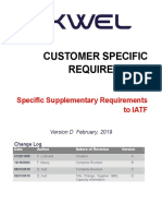 Akwel Customer Specific Requirements