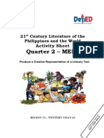 Quarter 2 - MELC 3: Activity Sheet