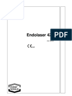 Endolaser 422: User Manual