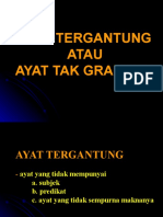 Ayat Tergantung