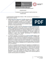 Comunicado FPF