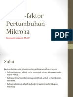 Faktor Pertumbuhan Mikroba