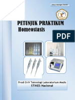 Petunjuk Praktikum Homeostasis