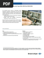 Bp2076 Cubic Triaxial CCLD Accelerometer Types 4524