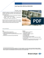 Bp2076 Cubic Triaxial CCLD Accelerometer Types 4524