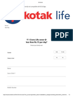 kotak life