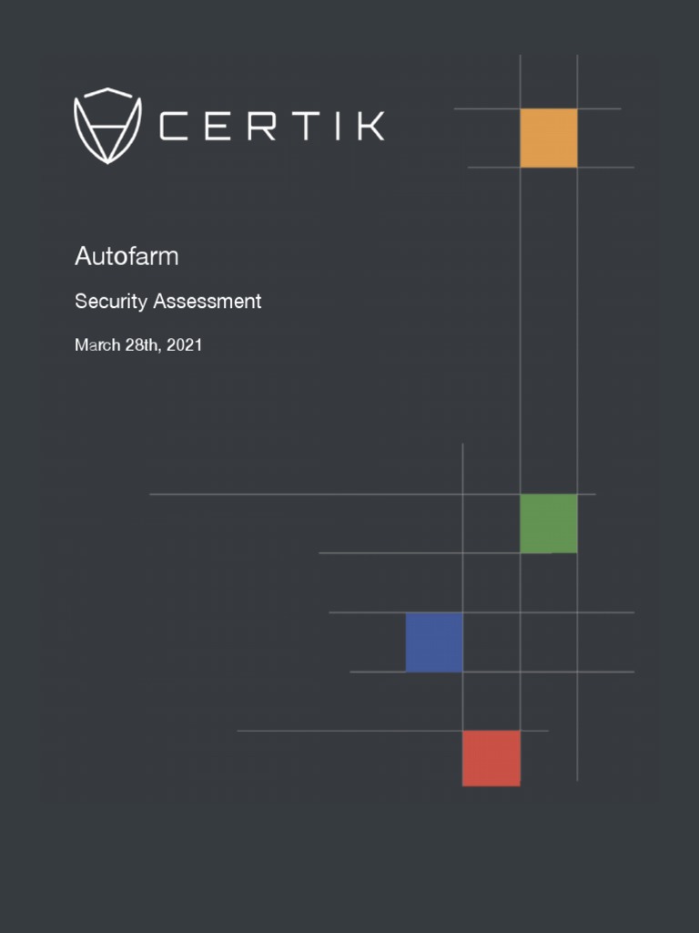 CertiK Audit Report 280321 | PDF | Subroutine | Variable (Computer Science)