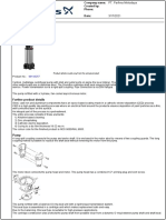Inline Pump Technical Specification