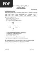 Thermax Melange Spinning Mills LTD.: Generator Section