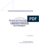 Modulo Psicologia de Desenvolvimento e de Aprendizagem