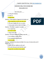 Listening Practice Exercise: (Intermediate Level) Ex 1: Parenting