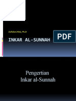Materi 11 - Inkar Al Sunnah
