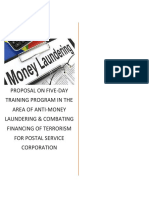 Certificate Course On AML, CFT For Postal Services Corporation
