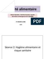 Séance 2 Hygiène Alimentaire Et Risque Sanitaire