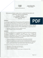 Examen GF II & Politique Financière FIRANO 2016-2017 (Session Normale) (Énoncé+corrigé) V3