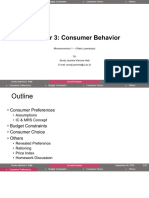 Week 2: Chapter 3: Consumer Behavior