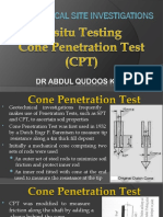 6 - Insitu Testing - CPT