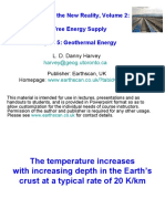 Energy and The New Reality, Volume 2: C-Free Energy Supply Chapter 5: Geothermal Energy