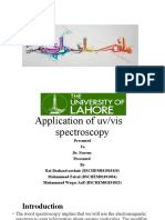 Application Uv Spectrpos