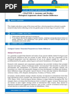 CHAPTER 1: Anatomy and Destiny: Biological Arguments About Gender Difference
