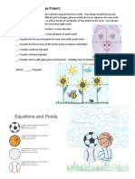 Circle Equation Design Project