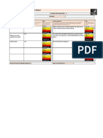 Location Risk Assessment Sheet