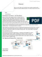 1.1.5 Primary Memory and Storage - Workbook