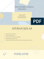 Strategi Pembelajaran Debates