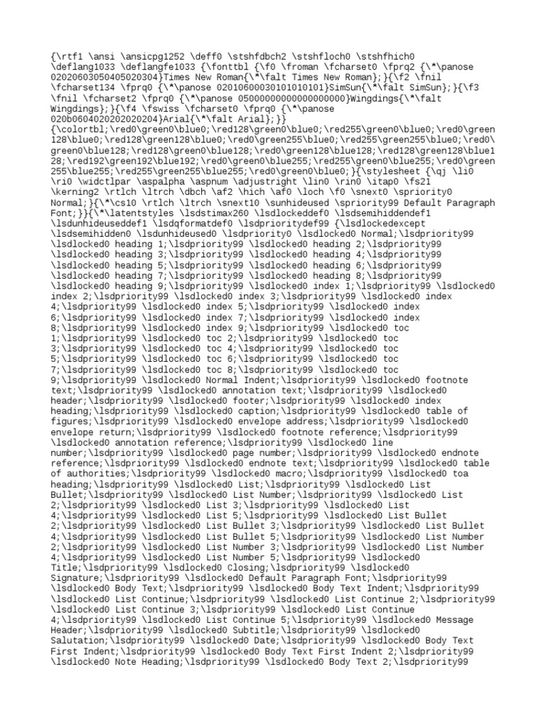 New Rich Text Document | PDF | Html | Printing