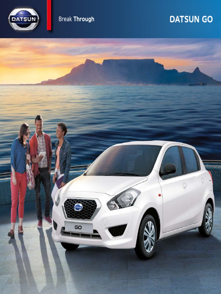 Datsun GO: Style, Space, and Performance | PDF | Fuel Economy In ...