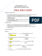 General Education Reviewer With Answer Key
