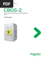 Schneider CBGS-0 Gas Insulated Switchgear | PDF | Cable | Electrical ...
