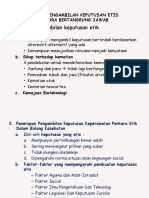 Model Pengambilan Keputusan Etis