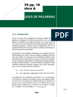 05004339 DI TULLIO - Clases de Palabras (Cap 11) en Gramatica Del Español Para Maestros y Profesores