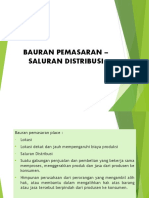 Bauran Pemasaran - Saluran Distribusi