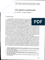 Feminismo Genero y Patriarcado