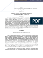 Depression Measurement Instruments: An Overview of The Top Depression Rating Scales