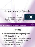An Introduction To Firewalls