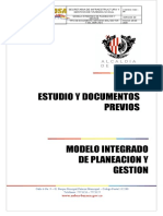 Estudios Previos Infraestructura Educativa