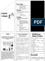 Triptico de Resolucion de Conflictos