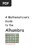 A Mathematician's Guide To The: Alhambra