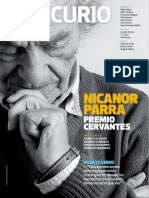 MERCURIO #140, ABRIL 2012 - NICANOR PARRA, Premio Cervantes