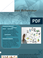 PRINCIPLE OF MARKETING REPORT Consumer Behavior