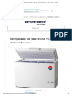 Refrigerador de Laboratorio - MK 304 - Vestfrost Solutions - de Tipo Arcón - Con 1 Puerta
