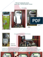 Manual Instalacion Papel Impresora Start TUP992 - LPT1