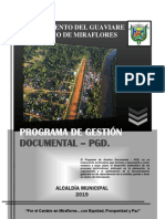 Programa de Gestión Documental - PGD