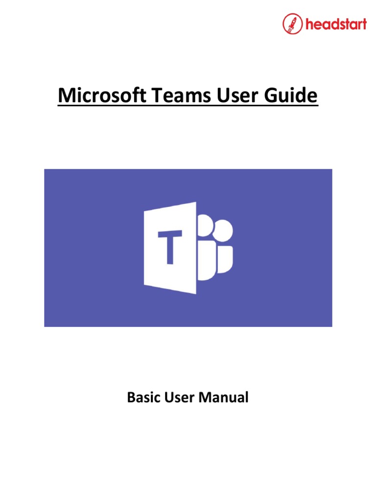 Microsoft Teams User Guide | PDF | Web Conferencing | Icon (Computing)