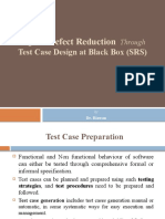 Defect Reduction Through Test Case Design at Black Box (SRS)