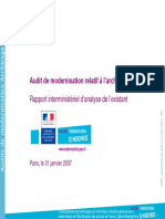 79 Audit de Modernisation Relatif A L Archivage Rapport Interministeriel D Analyse de L Existant